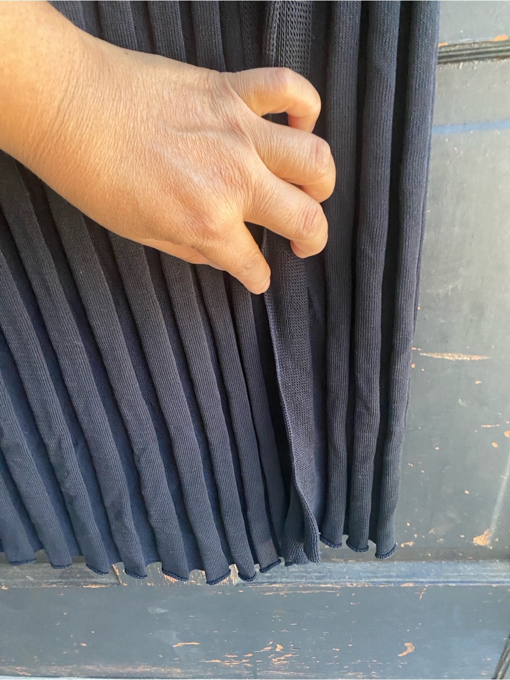 DISSH Black Pleated Maxi Skirt - Picture 9 of 11